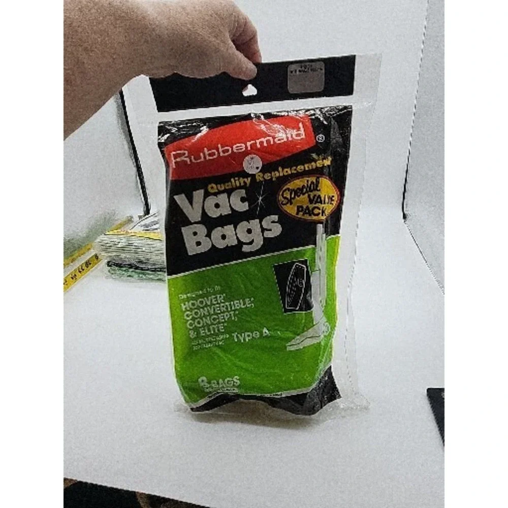 Hoover Allergen Filtration Vacuum Cleaner Bag Type A 5 Bags CONVERTIBLE CONCEPT